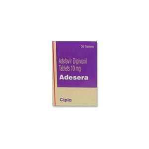 Adesera 10mg Tab 30's (Adefovir Dipivoxil)