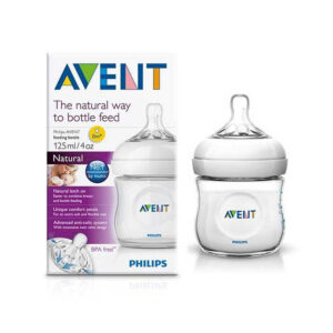 Philips AVENT 125ml/4oz Natural Feeding Bottle 0M+