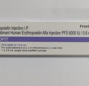 Epofit 6000 IU Pfs 0.6ml