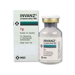 Invanz 1g Inj 20ml (Ertapenem)