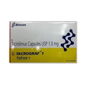 Tacrograf 1mg Cap 10's