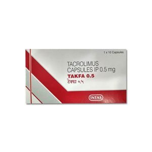 Takfa 0.5mg Cap 10's